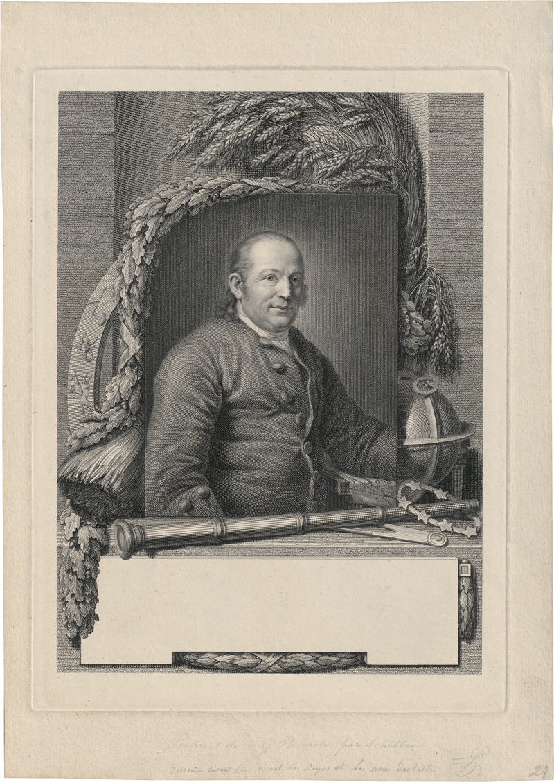 Lot 5302, Auction  127, Schultze, Christian Gottfried, Porträt von Johann Georg Palitzsch