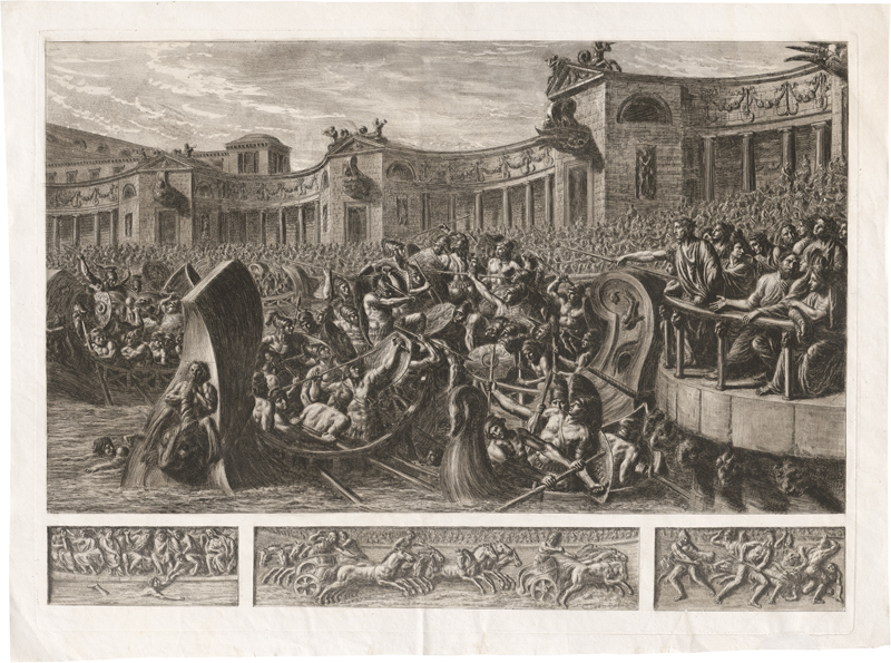 Lot 5329, Auction  127, Ademollo, Luigi, Eine Naumachie