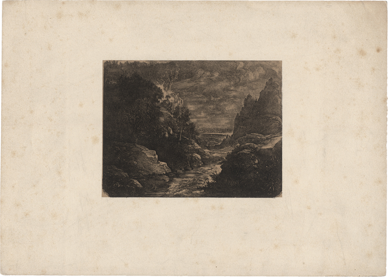 Lot 5333, Auction  127, Bresdin, Rodolphe, Le ruisseau des groges
