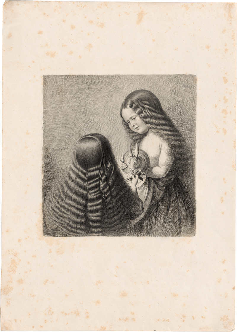 Lot 5347, Auction  127, Grimm, Ludwig Emil, Friederike Grimm