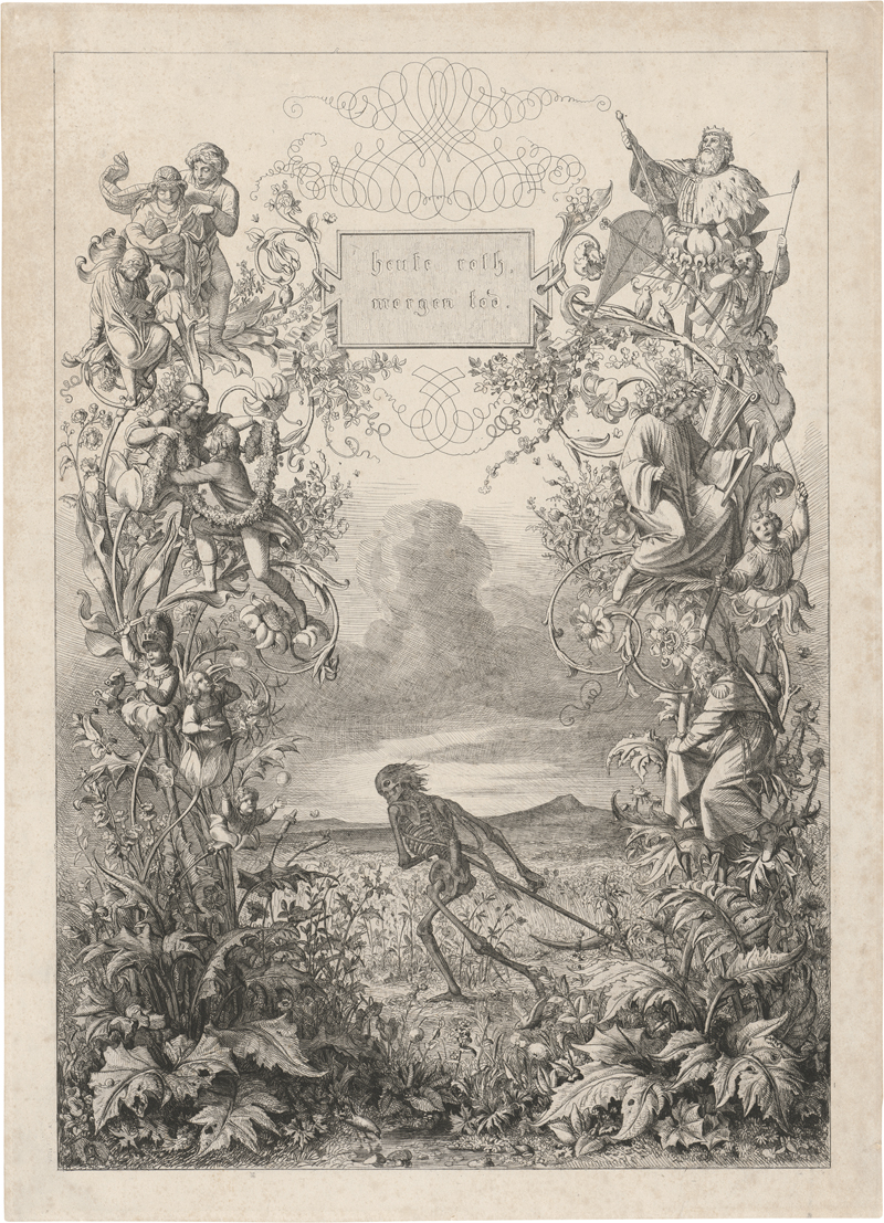Lot 5362, Auction  127, Neureuther, Eugen Napoleon, "heute roth, morgen tod." 