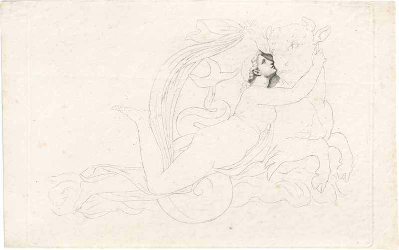 Lot 5370, Auction  127, Prud'hon, Pierre Paul, Der Raub der Europa