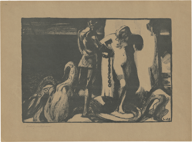 Lot 5397, Auction  127, Hofmann, Ludwig von, Perseus befreit Andromeda