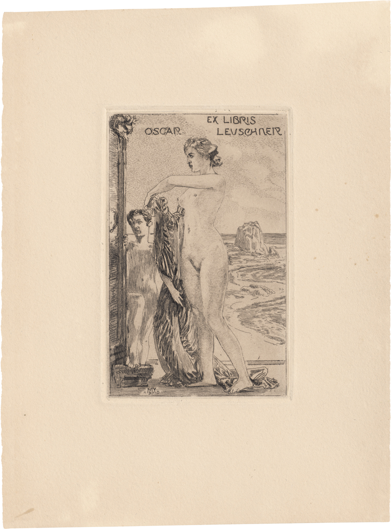 Lot 5412, Auction  127, Klinger, Max, Sechs Blatt Ex Libris