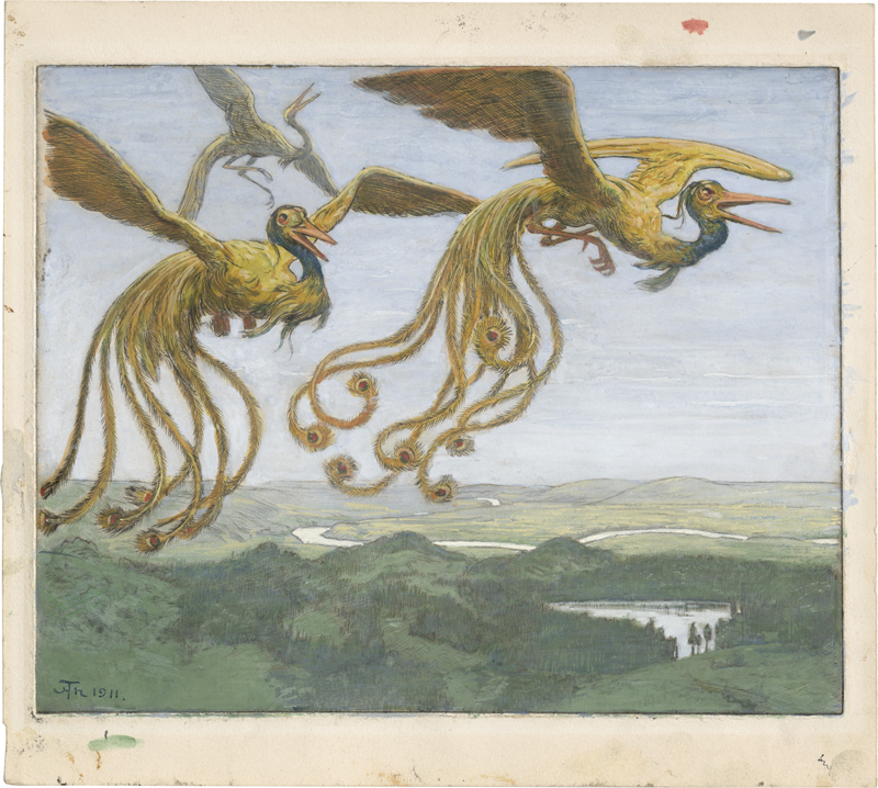 Lot 5424, Auction  127, Thoma, Hans, Wundervögel V