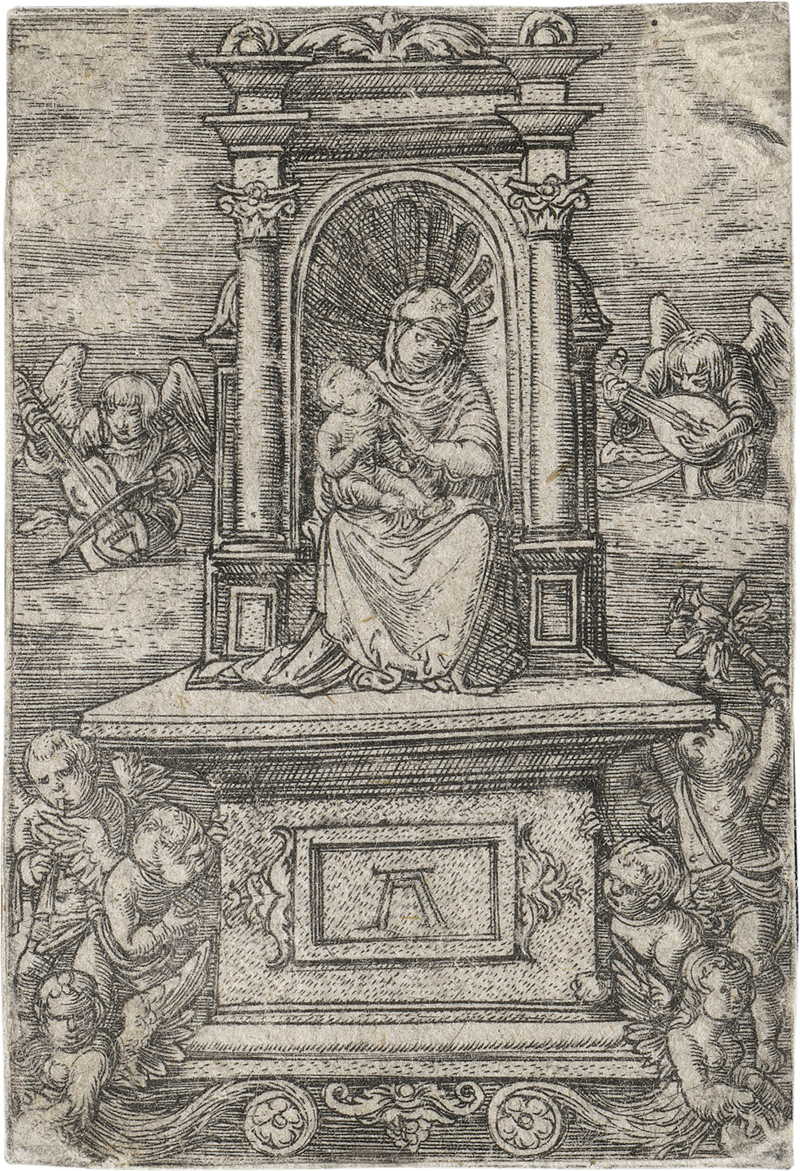 Lot 5431, Auction  127, Altdorfer, Albrecht, "Die schöne Jungfrau von Regensburg"