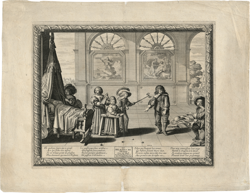 Lot 5449, Auction  127, Bosse, Abraham, L'enfance - Die Kindheit