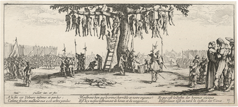 Lot 5458, Auction  127, Callot, Jacques, Les Grands Misères de la guerre