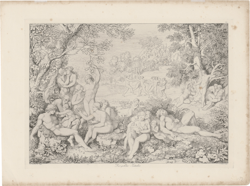 Lot 5464, Auction  127, Carstens, Asmus Jacob, Das goldene Zeitalter