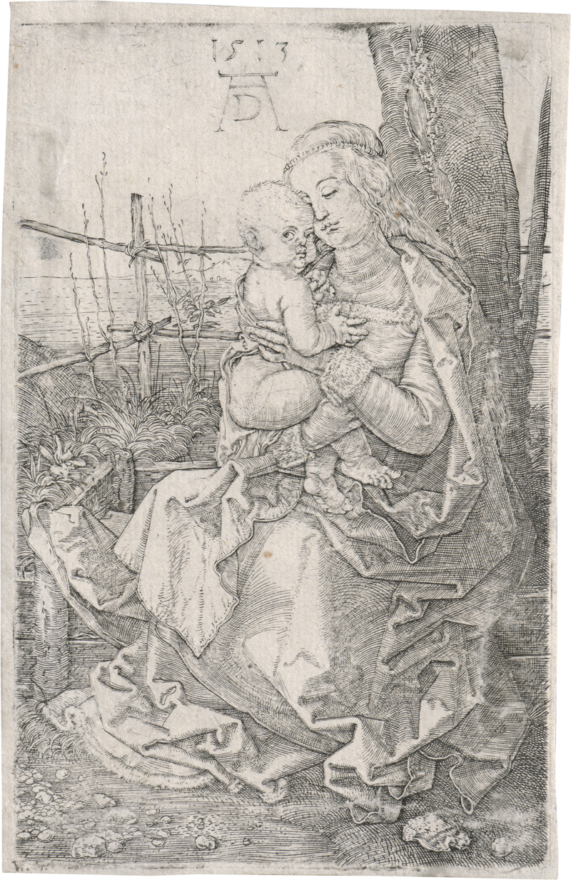 Lot 5481, Auction  127, Dürer, Albrecht, Maria mit dem Kinde am Baum