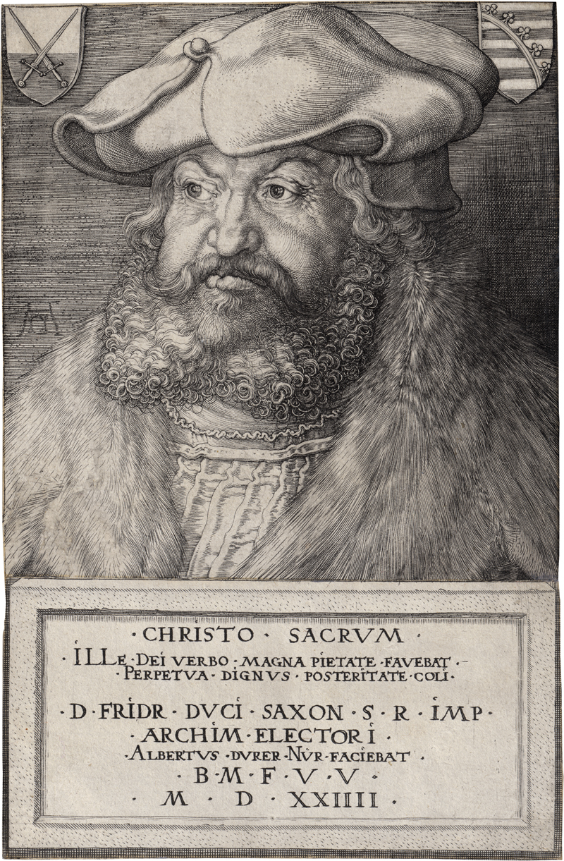 Lot 5486, Auction  127, Dürer, Albrecht, Friedrich der Weise