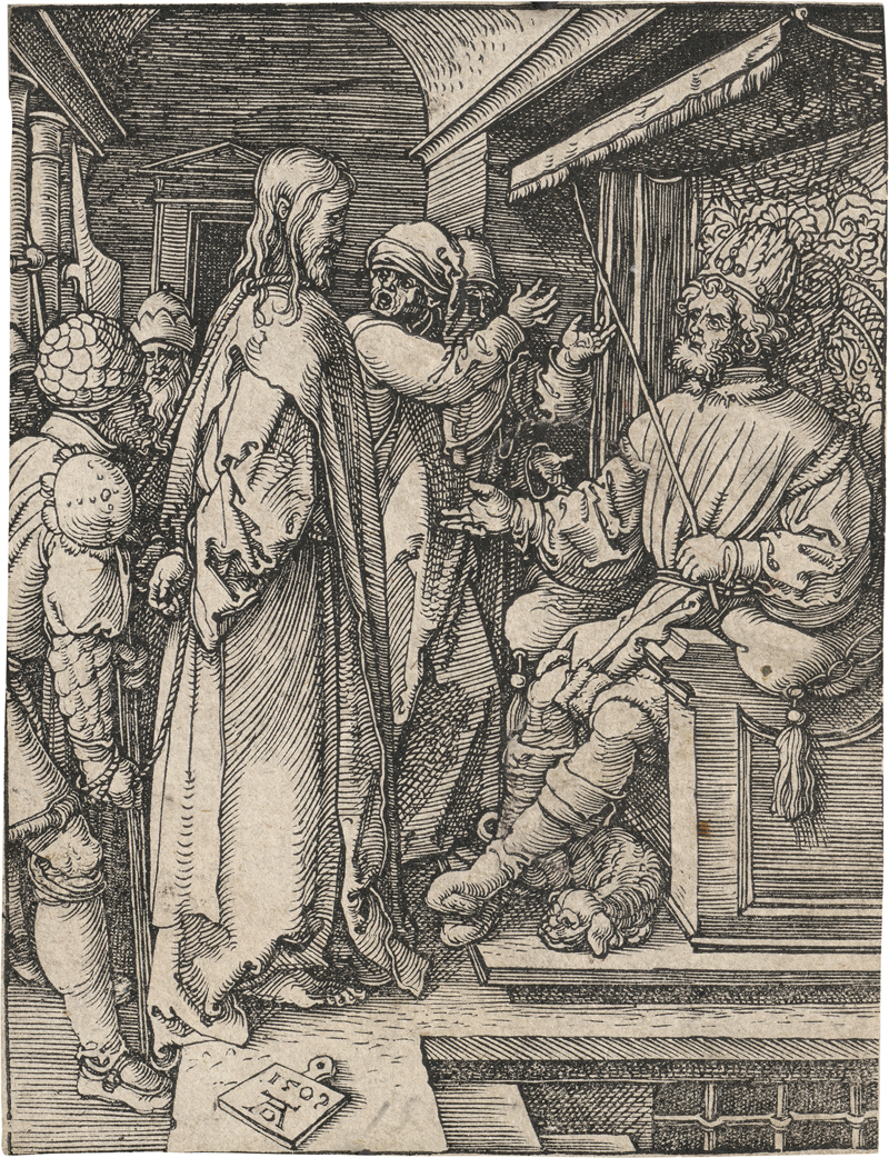 Lot 5492, Auction  127, Dürer, Albrecht, Christus vor Herodes