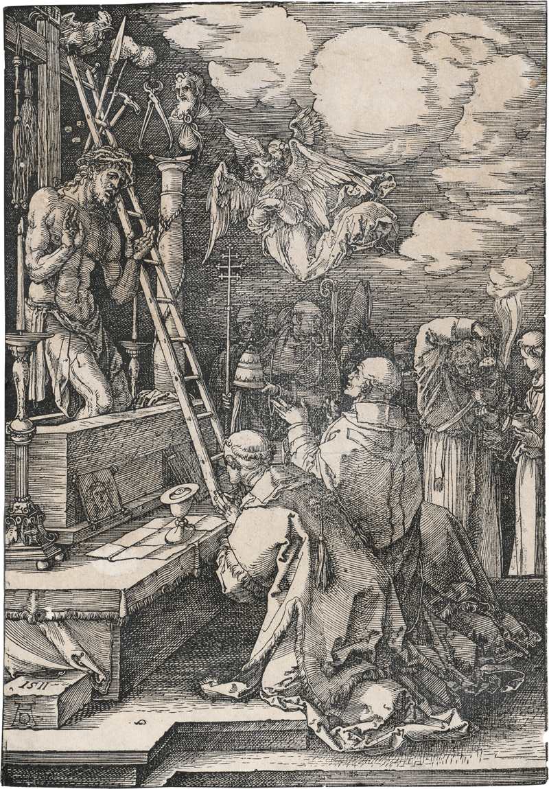 Lot 5499, Auction  127, Dürer, Albrecht, Die Messe des hl. Gregor