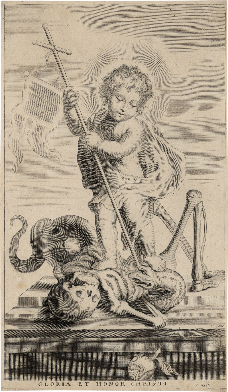Lot 5513, Auction  127, Galle I, Cornelis, Das Christuskind bezwingt den Tod. 