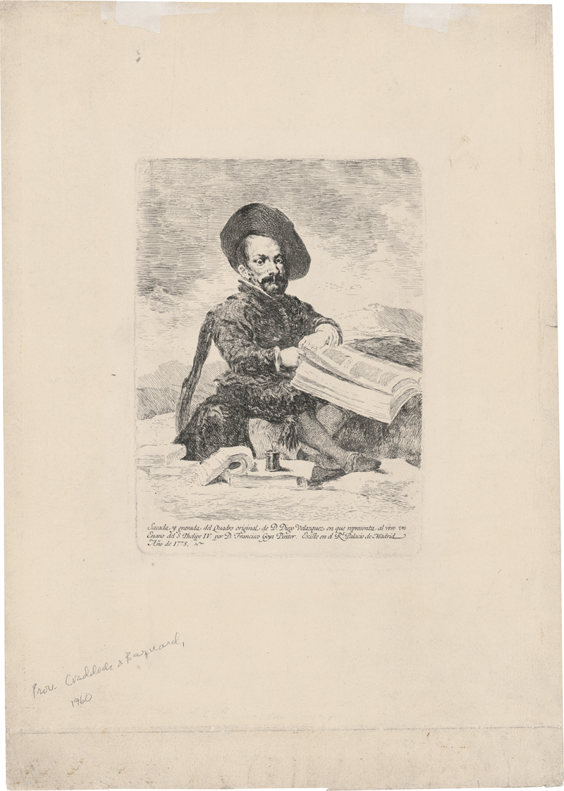 Lot 5521, Auction  127, Goya, Francisco de, Un Enano (El Primo)