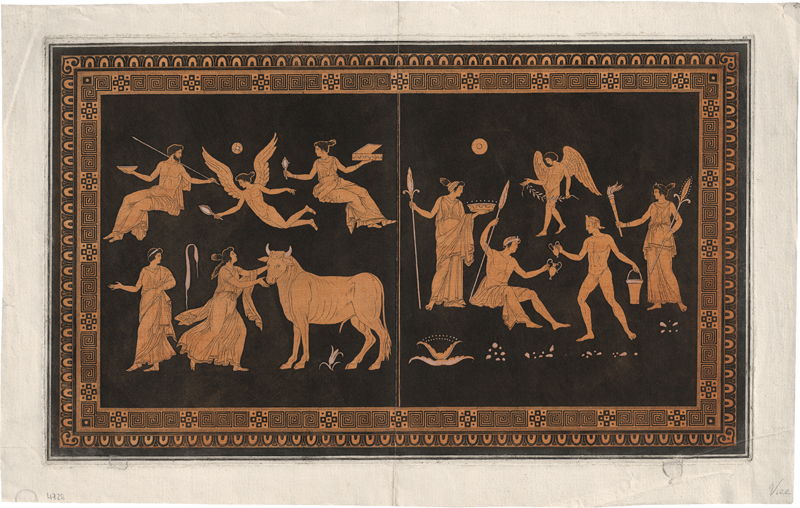 Lot 5549, Auction  127, Hancarville, Pierre-François Hugues d', Antike Vasenmalereien aus der Sammlung William Hamilton