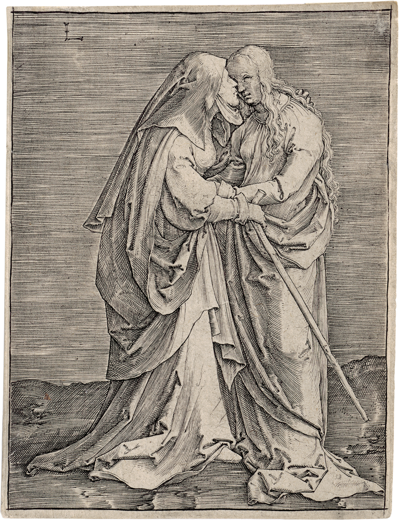 Lot 5566, Auction  127, Leyden, Lucas van, Die Heimsuchung