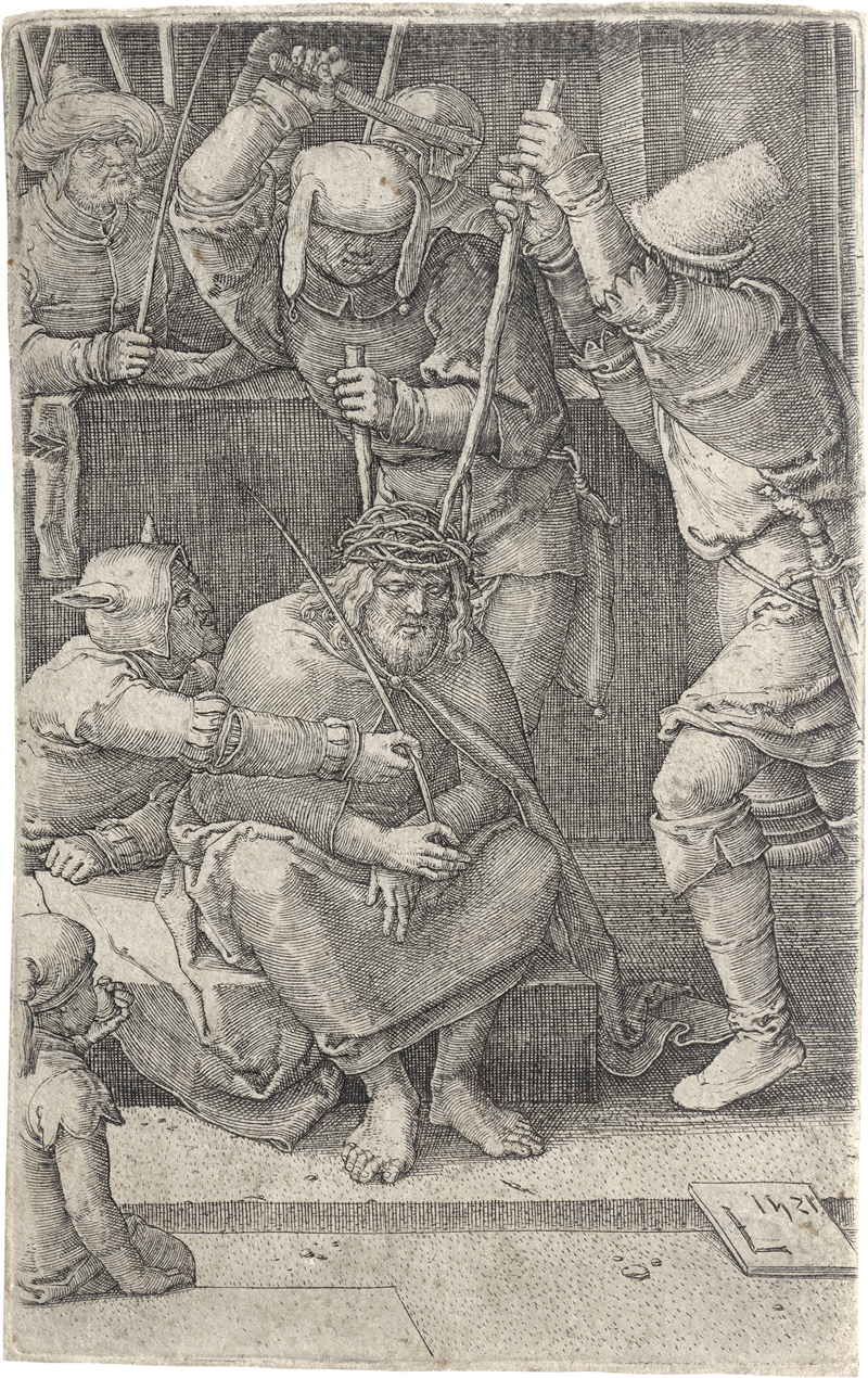 Lot 5569, Auction  127, Leyden, Lucas van, Das letzte Abendmahl; Die Dornenkrönung