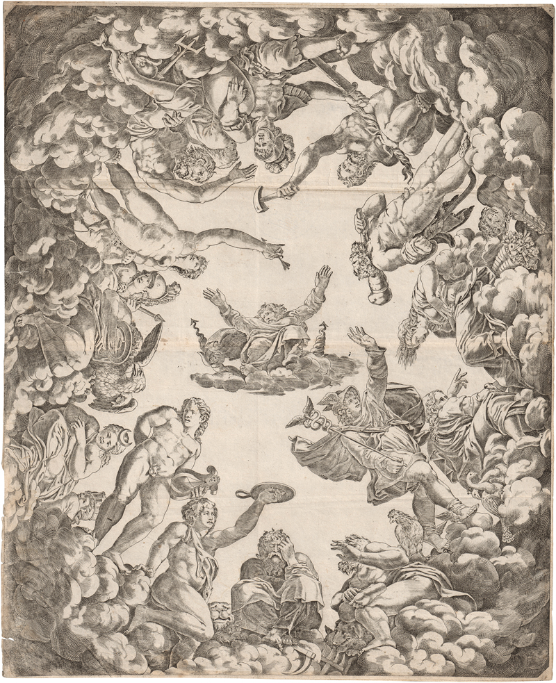 Lot 5583, Auction  127, Milan, Pierre, Jupiter, von den Göttern umgeben