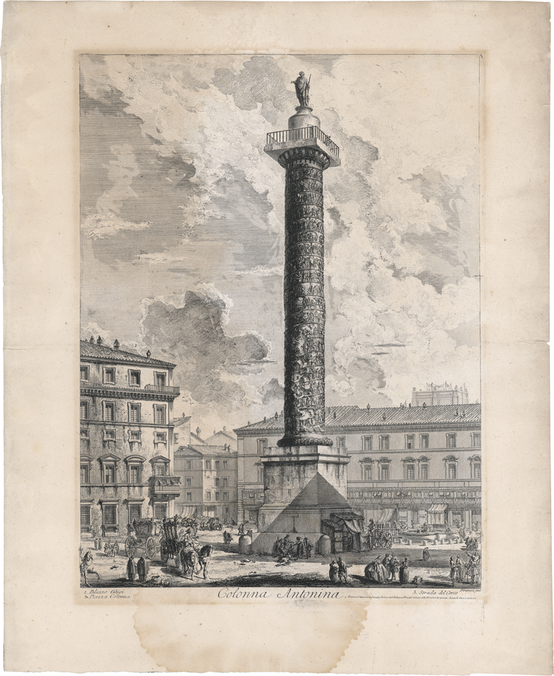 Lot 5603, Auction  127, Piranesi, Giovanni Battista, Colonna Antonina
