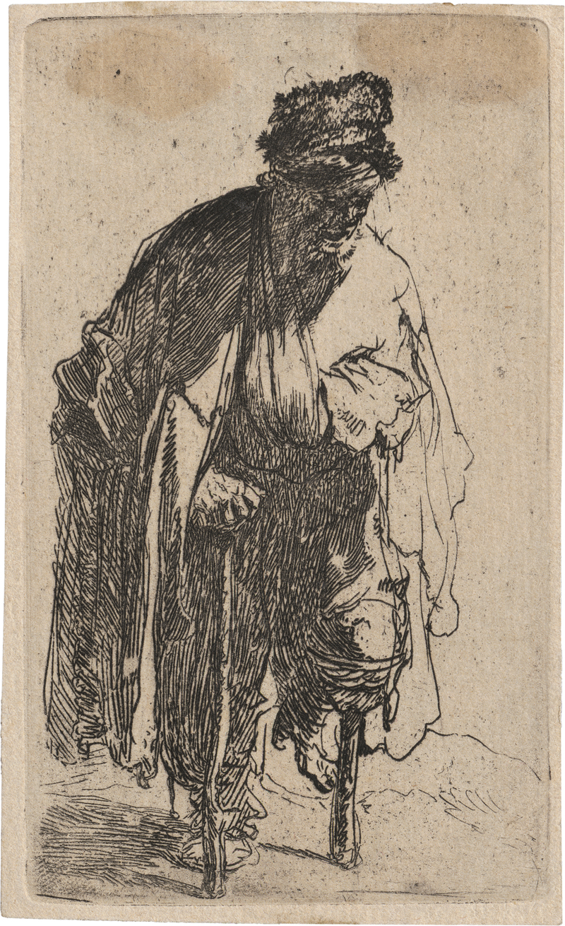 Lot 5620, Auction  127, Rembrandt Harmensz. van Rijn, Der Stelzfuß