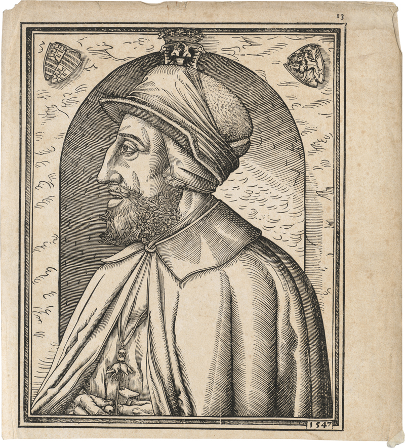 Lot 5629, Auction  127, Ribestein, Michel, Bildnis Kaiser Ferdinand I.