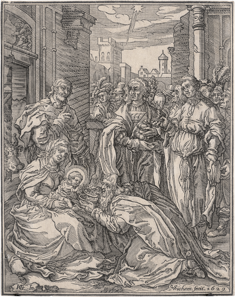 Lot 5649, Auction  127, Sichem II, Christoffel van, Die Anbetung der Hirten