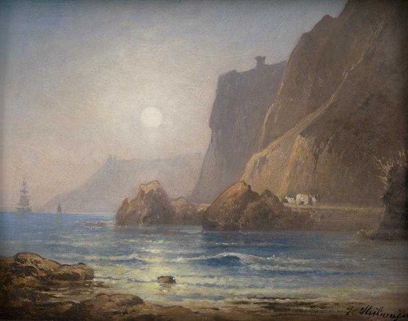 Lot 6063, Auction  127, Heilmayer, Karl, Morgennebel an der Küste der Riviera