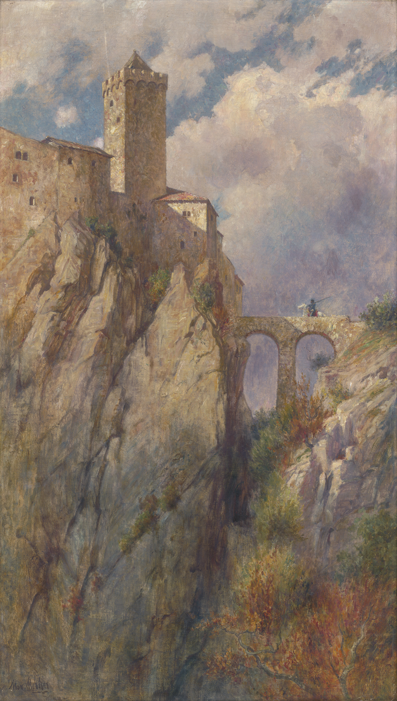 Lot 6088, Auction  127, Merker, Max, Die Burg Karneid bei Bozen