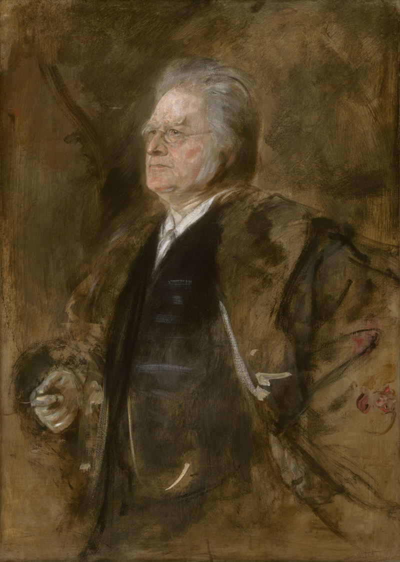 Lot 6100, Auction  127, Lenbach, Franz von, Portrait des norwegischen Dichters Björnstjerne Björnson