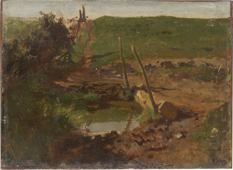 Lot 6140, Auction  127, Mauve, Anton, Tränke auf der Weide