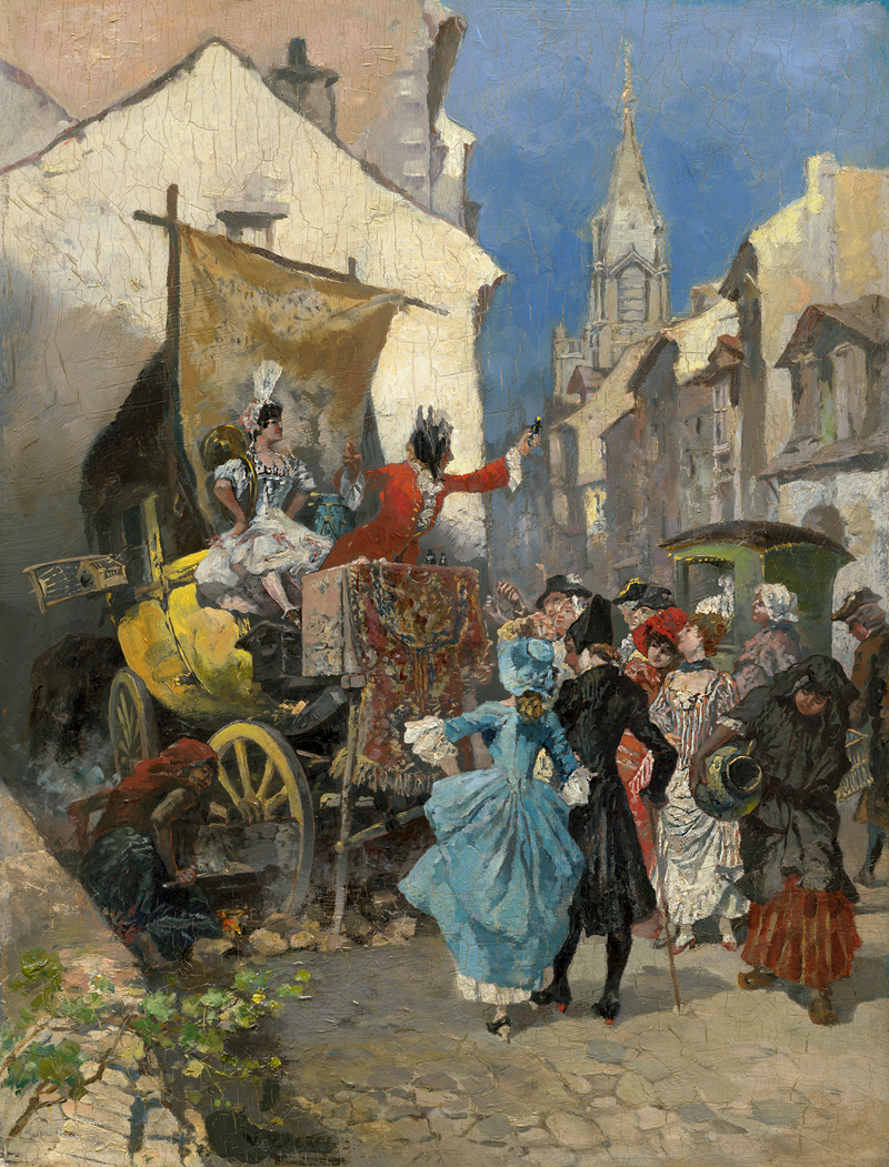 Lot 6159, Auction  127, Französisch, um 1880. Die Quacksalber
