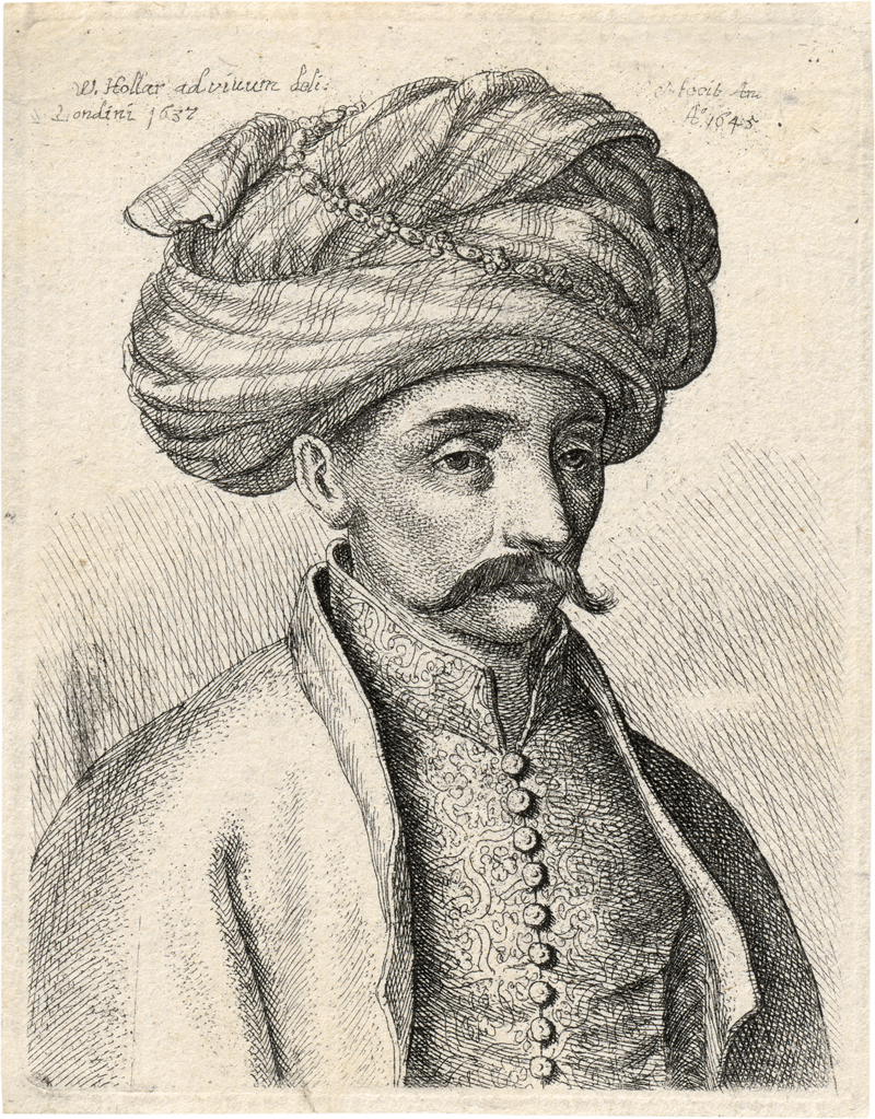 Lot 6308, Auction  127, Hollar, Wenzel, Der Türke mit geblümter Weste