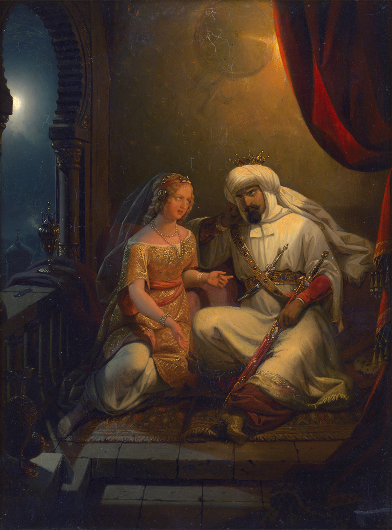 Lot 6326, Auction  127, Nahl, Karl (Charles) Christian, Tête-à-Tête im Serail
