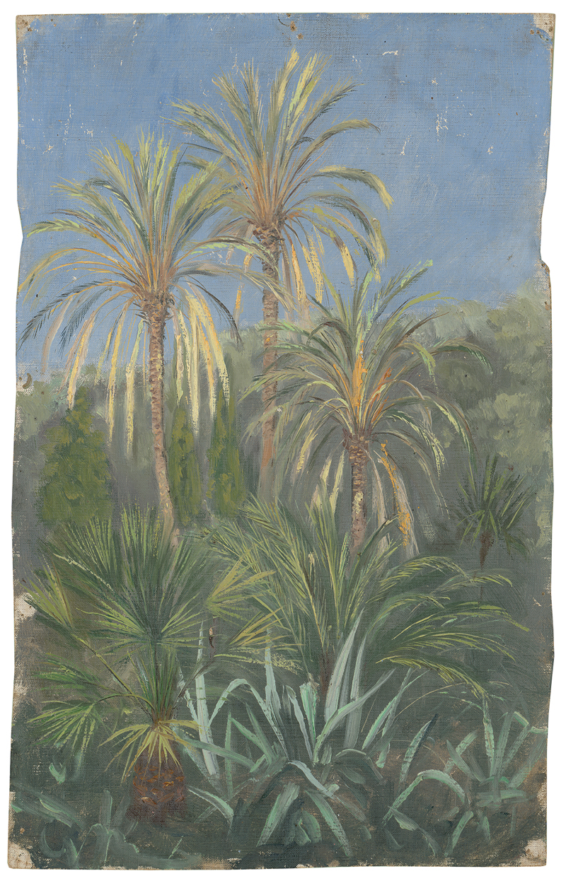 Lot 6368, Auction  127, Kips, Alexander, Palmenhain