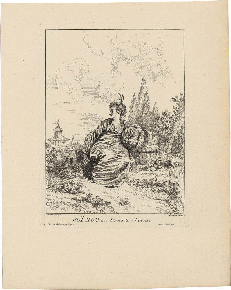 Lot 6402, Auction  127, Boucher, François, Figures chinoises