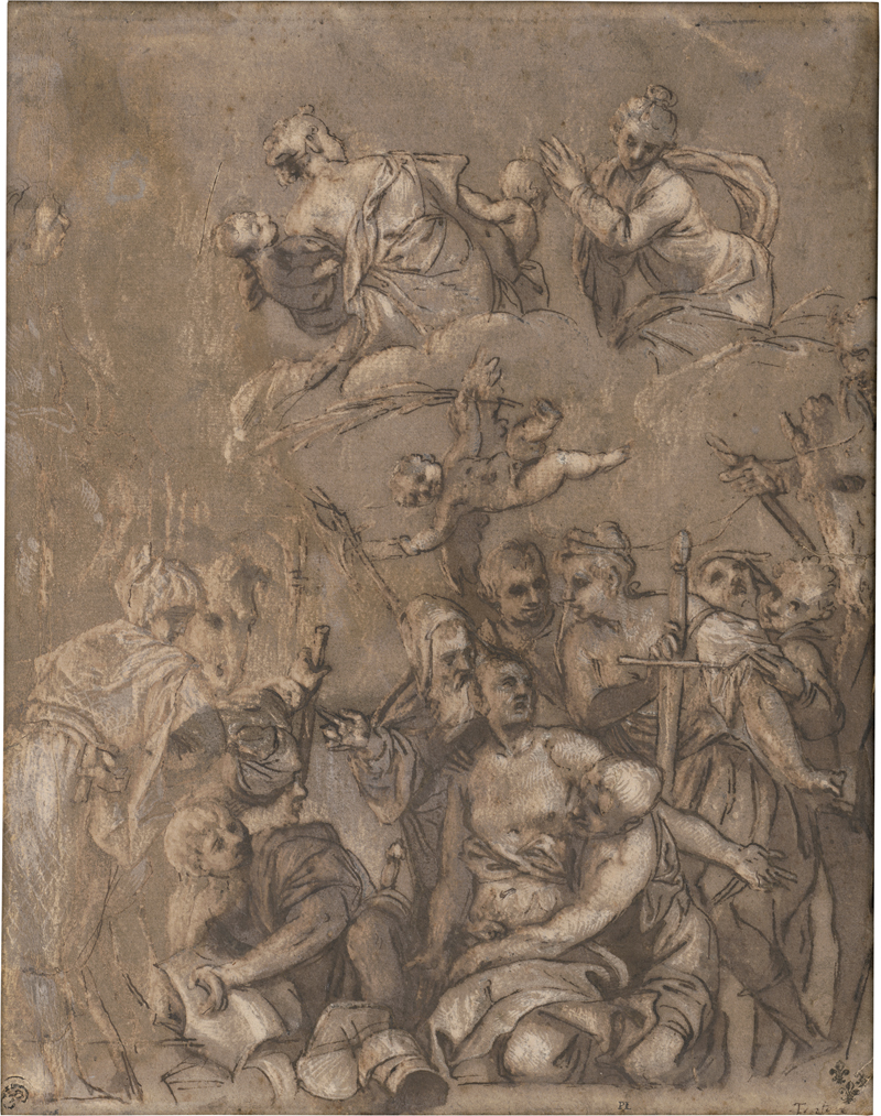 Lot 6517, Auction  127, Veronesisch, um 1600. Das Martyrium des hl. Georg