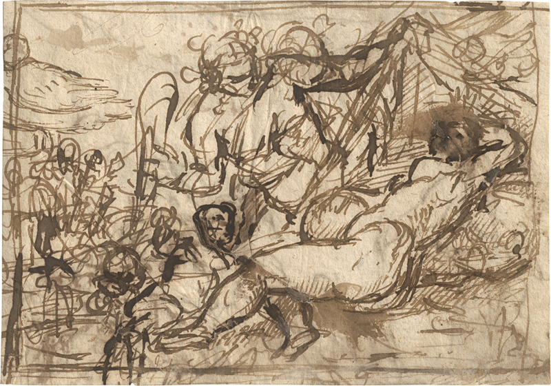 Lot 6519, Auction  127, Italienisch, 1. Hälfte 17. Jh. Amor und Psyche
