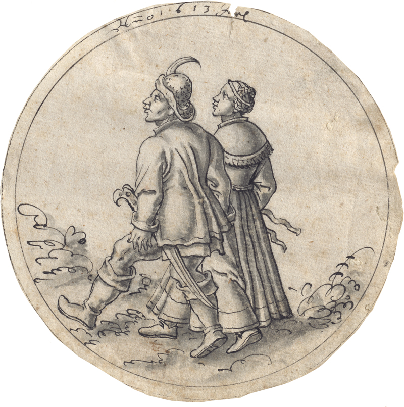 Lot 6522, Auction  127, Nürnberg, 1613. Bauernpaar