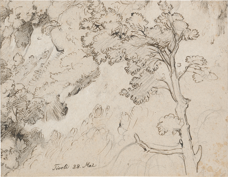 Lot 6619, Auction  127, Deutsch, um 1810. Landschaft bei Tivoli