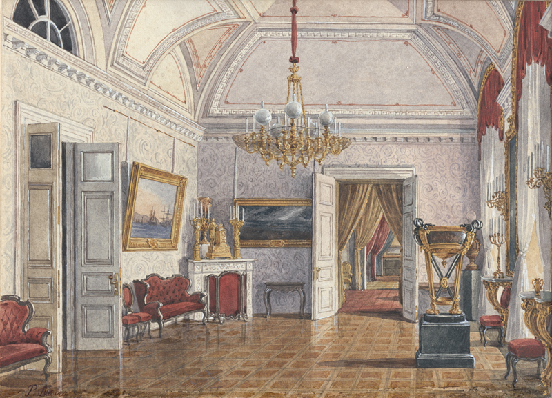 Lot 6642, Auction  127, Lwow, Fedor Fedorovitch, Der IV. Salon in der III. Privatwohnung im Winterpalast in St. Petersburg