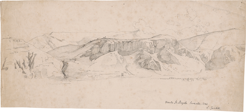 Lot 6656, Auction  127, Gurlitt, Louis, Monte Sant Angelo bei Sorrent