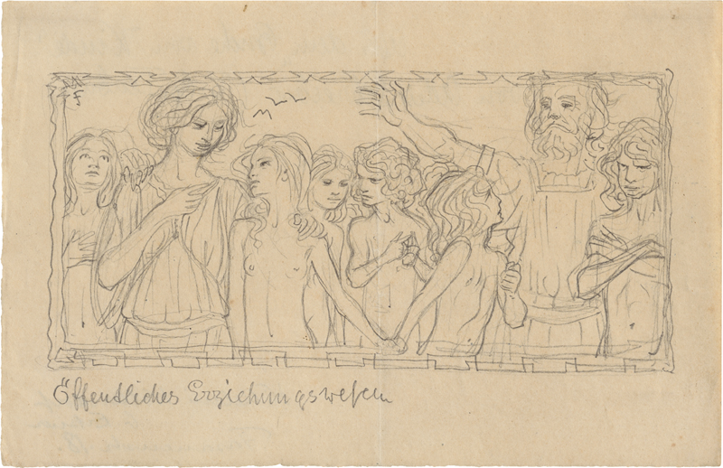 Lot 6730, Auction  127, Fidus, "Öffentliches Erziehungswesen".