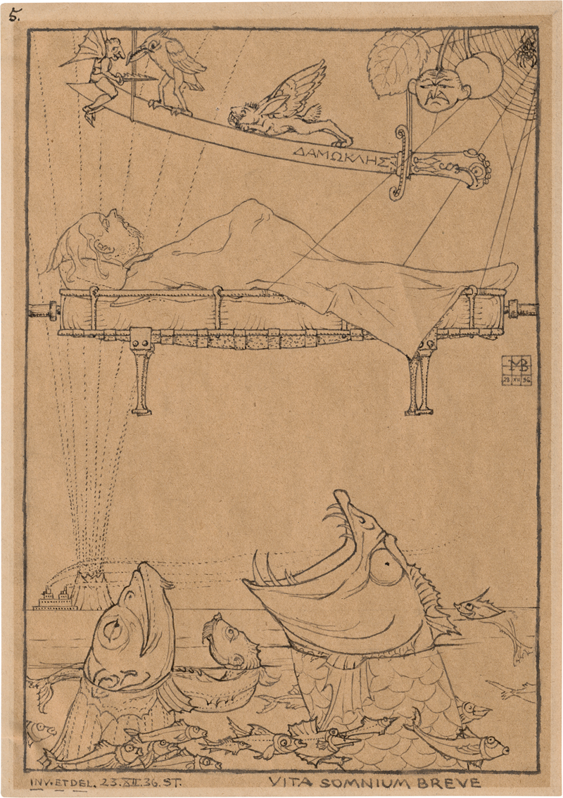 Lot 6736, Auction  127, Behmer, Marcus, "Vita Somnium Breve" - Traumvision