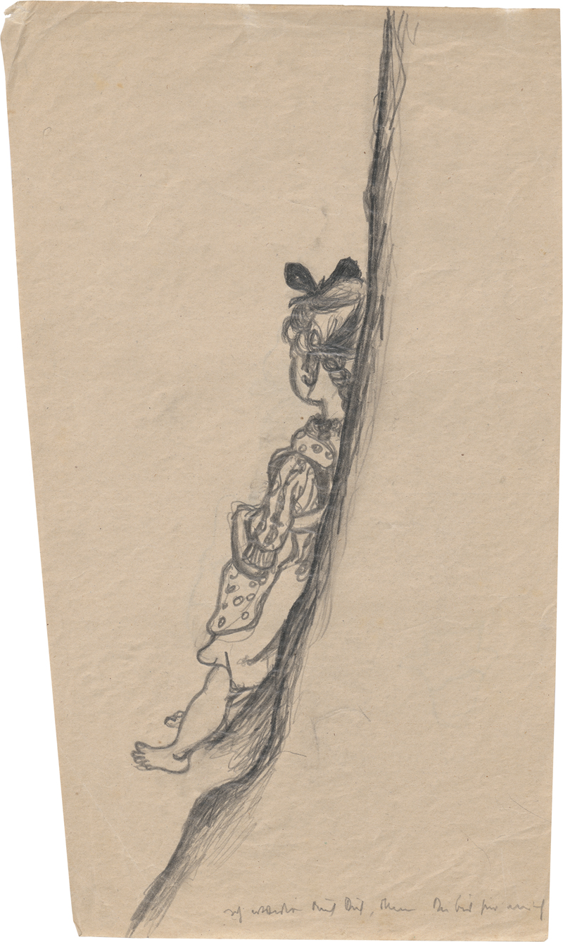 Lot 6931, Auction  127, Rainer, Arnulf, Ich warte auf Dich (Stehendes Mädchen mit Zöpfen)