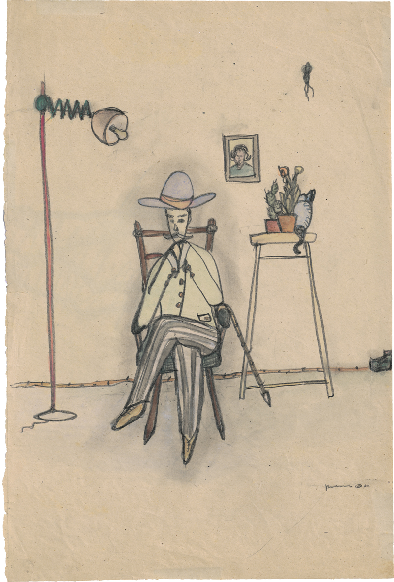 Lot 6939, Auction  127, Rainer, Arnulf, Dandy im Salon