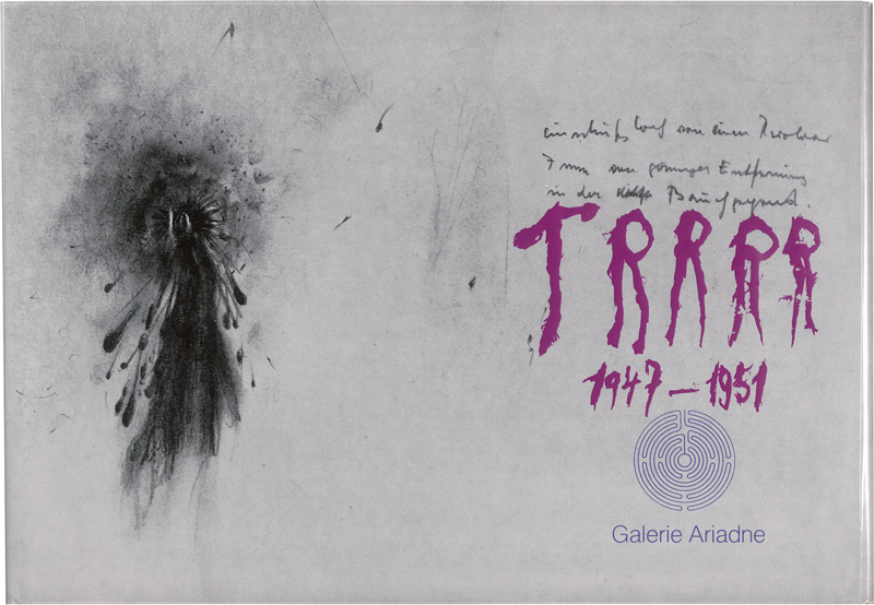 Lot 6948, Auction  127, Rainer, Arnulf, Arnulf Rainer. TRRR. Zeichnungen 1947-51