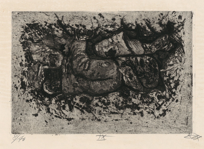 Lot 7076, Auction  127, Dix, Otto, Gefunden beim Grabendurchstich (Auberive)