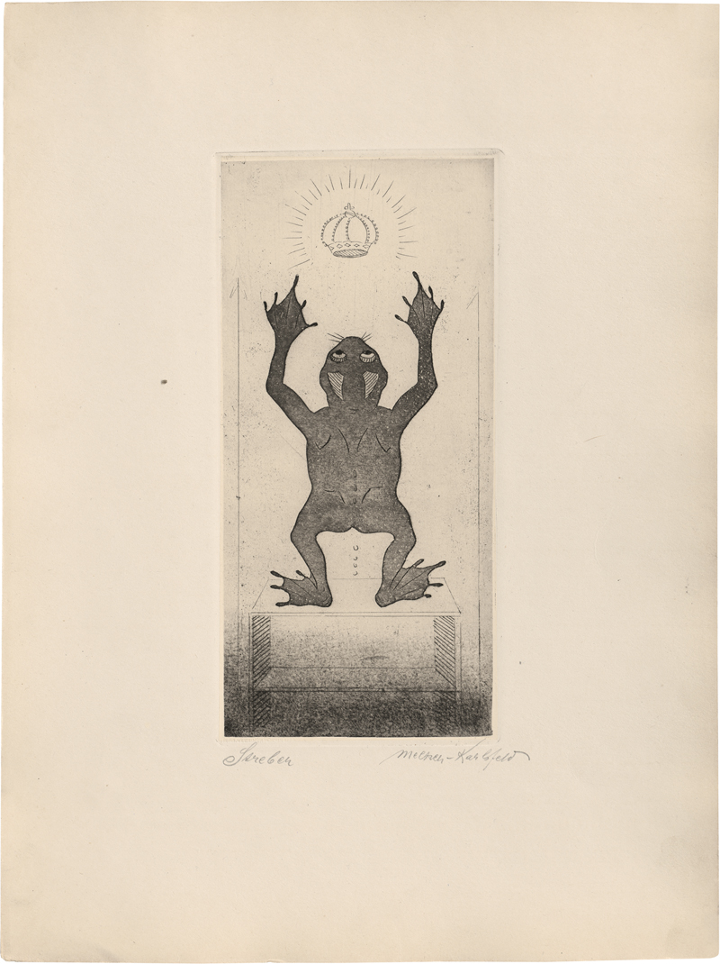 Lot 7081, Auction  127, Meltzer-Karlsfeld, Johannes, Grotesken & Symbole