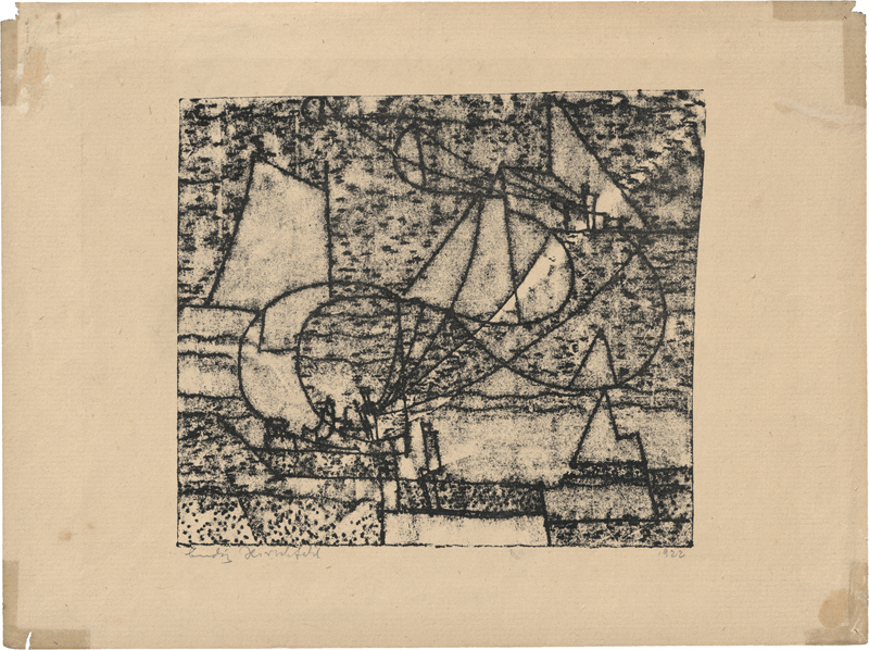Lot 7092, Auction  127, Hirschfeld-Mack, Ludwig, Segler
